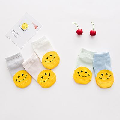 2017 Fall Winter Baby Cute Cartoon Short Socks  Kids Boys Girls Cotton Socks Toddle Invisible Ankle Socks 5 pairs/pack