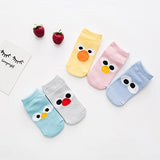 2017 Fall Winter Baby Cute Cartoon Short Socks  Kids Boys Girls Cotton Socks Toddle Invisible Ankle Socks 5 pairs/pack