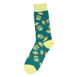 Funny Colorful Animal Fruit Food Crew Socks Men Fun Dachshund Pineapple Watermelon Chips Pumpkin Fox Pizza Cactus Long Socks