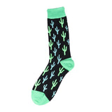 Funny Colorful Animal Fruit Food Crew Socks Men Fun Dachshund Pineapple Watermelon Chips Pumpkin Fox Pizza Cactus Long Socks