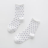 DAYSOFT Harajuku Dot Women Socks Cute Female Fashion Casual Warm Cotton Winter Socks Funny Ladies Brand In Tube Socks Meias