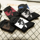 Harajuku Van Gogh Socks Funny Cotton Gentleman Patterned 3D Socks Cool Summer Ankle Men Socks Art Casual Male Fashion Sox