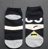 1 Pair Spring Marvel Avengers Socks Women Men Sock Cartoon Batman Captain America Iron man Spiderman Bruce Lee Marvel Socks