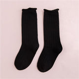 EnkeliBB Korean Style Baby Boy Girls Floor Socks BOBO CHOSES Kids Solid Spring/Summer/Winter Tube Long Socks Toddler Sokcs