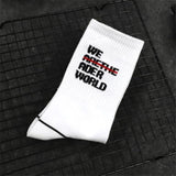 Fashion Man Socks Cotton Street Style Hiphop Skateboard Socks For Male Harajuku Fashion Crew Streetwear Socks Sokken Meias