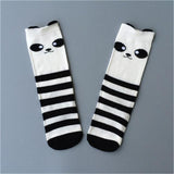 Children Socks Print Animal Cotton Baby Socks Knee High Fox Socks Kids Cute Toddler Girl Infant Clothing Accessories